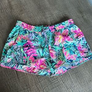 Colorful athletic shorts